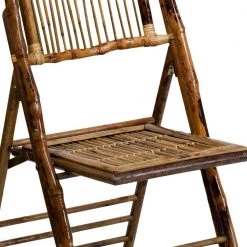 Bamboo Wood Folding Chair (2-Pack) by Carnegy Avenue -Carnegy Avenue Sales bamboo carnegy avenue folding chairs cga x 275041 ba hd 1f 1000