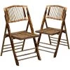 Bamboo Wood Folding Chair (2-Pack) by Carnegy Avenue -Carnegy Avenue Sales bamboo carnegy avenue folding chairs cga x 275041 ba hd 64 1000