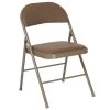 Beige Metal Seat Folding Chair by Carnegy Avenue 1 Beige Metal Seat Folding Chair by Carnegy Avenue -Carnegy Avenue Sales beige carnegy avenue folding chairs cga bd 225800 be hd 64 1000