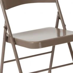 Beige Metal Folding Chair (4-Pack) by Carnegy Avenue 17 Beige Metal Folding Chair (4-Pack) by Carnegy Avenue -Carnegy Avenue Sales beige carnegy avenue folding chairs cga bd 228591 be hd 1f 1000