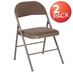 Beige Metal Folding Chair (2-Pack) by Carnegy Avenue 13 Beige Metal Folding Chair (2-Pack) by Carnegy Avenue -Carnegy Avenue Sales beige carnegy avenue folding chairs cga bd 275052 be hd c3 1000