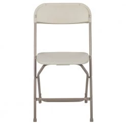 Beige Plastic Seat with Metal Frame Folding Chair (Set of 2) by Carnegy Avenue 18 Beige Plastic Seat with Metal Frame Folding Chair (Set of 2) by Carnegy Avenue -Carnegy Avenue Sales beige carnegy avenue folding chairs cga le 274396 be hd 44 1000