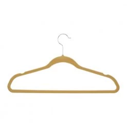 Beige Plastic Flocked Suit Hangers 50-Pack by Honey-Can-Do