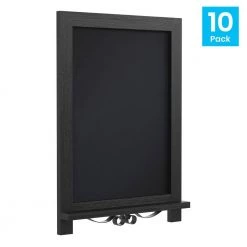 Black Magnetic Tabletop Chalkboard by Carnegy Avenue -Carnegy Avenue Sales black carnegy avenue boards easels cga hfk 513560 bl hd c3 1000