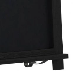 Black Magnetic Tabletop Chalkboard by Carnegy Avenue -Carnegy Avenue Sales black carnegy avenue boards easels cga hfk 513560 bl hd fa 1000