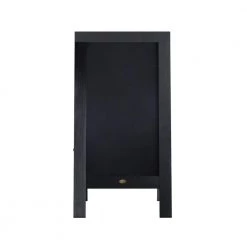 Black Magnetic A-Frame Chalkboard by Carnegy Avenue