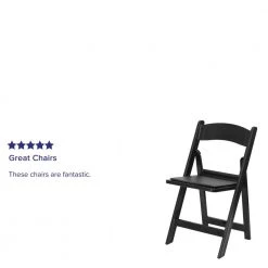 Black Vinyl Seat with Resin Frame Folding Chair (Set of 2) by Carnegy Avenue -Carnegy Avenue Sales black carnegy avenue folding chairs cga le 274423 bl hd 76 1000