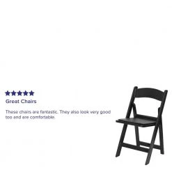 Black Resin Folding Chair (Set of 4) by Carnegy Avenue -Carnegy Avenue Sales black carnegy avenue folding chairs cga le 3622 bl hd 76 1000