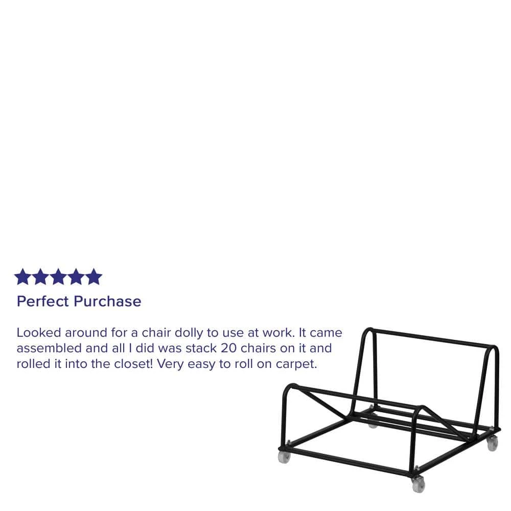 Metal Dollies and Hand Trucks Utility Cart in Black by Carnegy Avenue 7 Metal Dollies and Hand Trucks Utility Cart in Black by Carnegy Avenue - Image 5