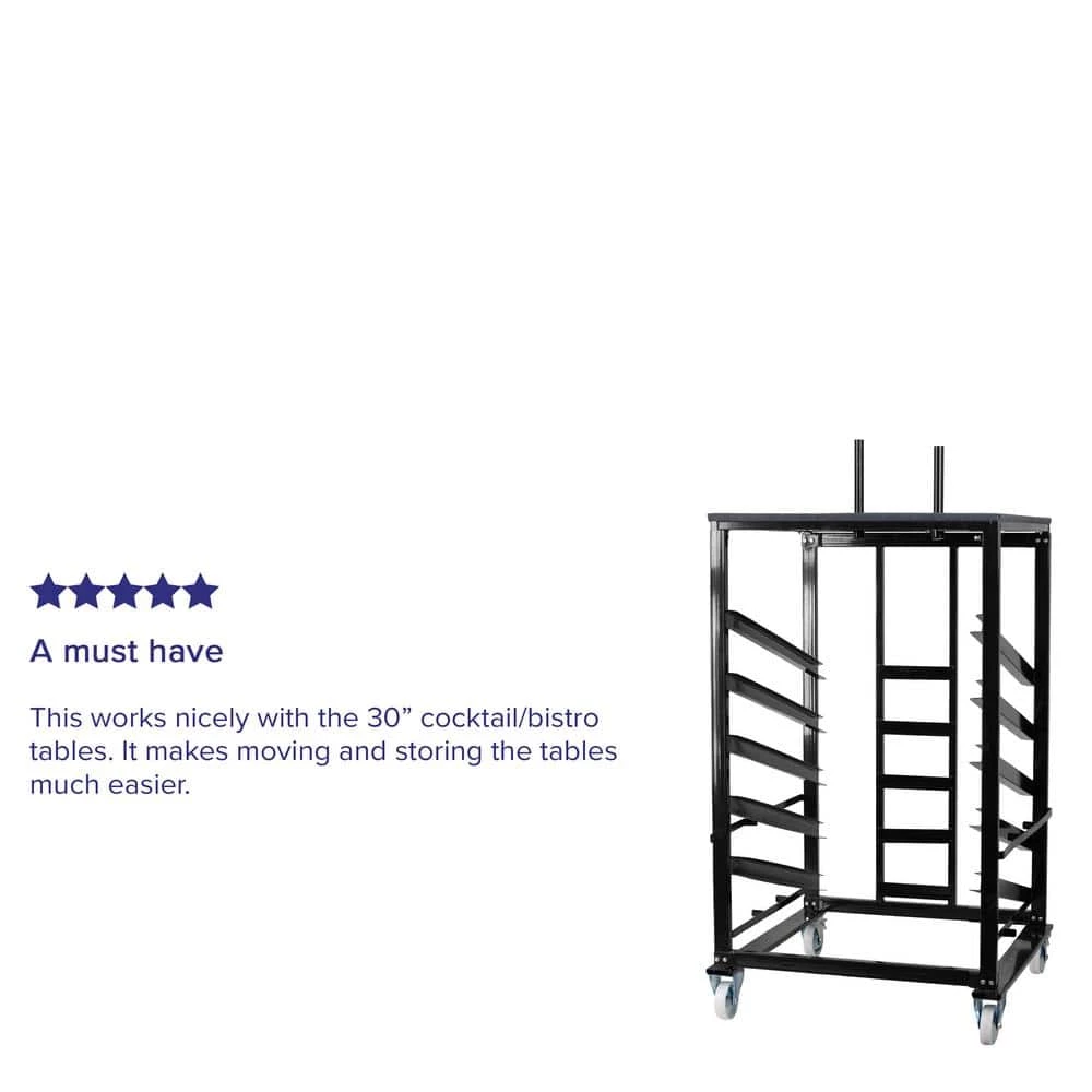 Metal Dollies and Hand Trucks Utility Cart in Black by Carnegy Avenue 5 Metal Dollies and Hand Trucks Utility Cart in Black by Carnegy Avenue - Image 3