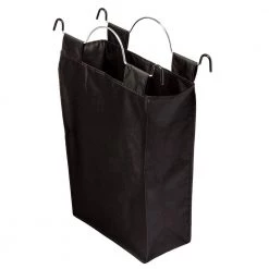 Triple Sorter with Easy Load by Honey-Can-Do -Carnegy Avenue Sales black chrome honey can do laundry sorters srt 08186 1f 1000