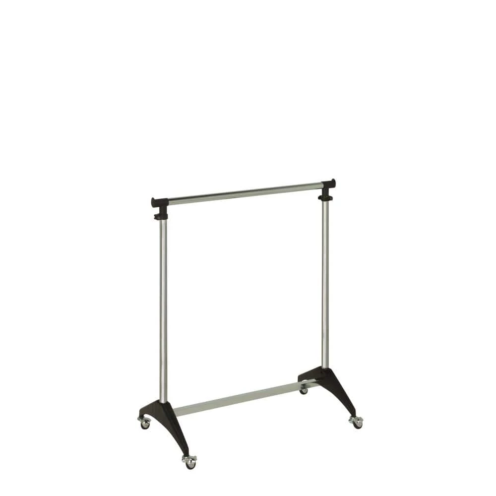 Chrome Steel Clothes Rack 33.9 in. W x 66.9 in. H by Honey-Can-Do 5 Chrome Steel Clothes Rack 33.9 in. W x 66.9 in. H by Honey-Can-Do - Image 3