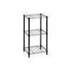 Black 3-Tier Garage Storage Shelving Unit (15 in. W x 30 in. H x 14 in. D) by Honey-Can-Do 2 Black 3-Tier Garage Storage Shelving Unit (15 in. W x 30 in. H x 14 in. D) by Honey-Can-Do -Carnegy Avenue Sales black honey can do freestanding shelving units shf 09209 64 1000
