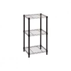 Black 3-Tier Garage Storage Shelving Unit (15 in. W x 30 in. H x 14 in. D) by Honey-Can-Do