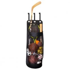 Over-the-Door 50 lbs. Capacity Hanging Sports Equipment Garage Organizer by Honey-Can-Do -Carnegy Avenue Sales black honey can do garage sports organizers sft 09643 c3 1000