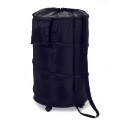 Pop-Up Laundry Bin and Hamper with Wheels, Black by Honey-Can-Do 9 Pop-Up Laundry Bin and Hamper with Wheels, Black by Honey-Can-Do -Carnegy Avenue Sales black honey can do hampers hmp 01454 31 1000