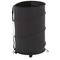 Pop-Up Laundry Bin and Hamper with Wheels, Black by Honey-Can-Do 8 Pop-Up Laundry Bin and Hamper with Wheels, Black by Honey-Can-Do -Carnegy Avenue Sales black honey can do hampers hmp 01454 40 1000