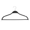Black Plastic and Wheat Husk Slim Hangers (25-Pack) by Honey-Can-Do 1 Black Plastic and Wheat Husk Slim Hangers (25-Pack) by Honey-Can-Do -Carnegy Avenue Sales black honey can do hangers hng 09145 64 1000