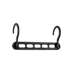 Black Plastic Cascading Collapsible Hangers (20-Pack) by Honey-Can-Do
