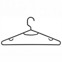 Black Plastic Hangers 60-Pack by Honey-Can-Do