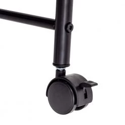 3-Tier Steel 4-Wheeled Utility Cart in Black by Honey-Can-Do -Carnegy Avenue Sales black honey can do utility carts crt 09589 76 1000