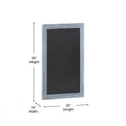 Blue Magnetic Wall Mounted Chalkboard by Carnegy Avenue -Carnegy Avenue Sales blue carnegy avenue boards easels cga hgwa 513532 bl hd 1f 1000