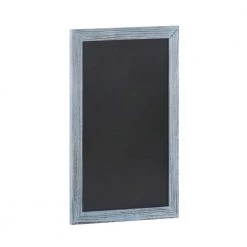 Blue Magnetic Wall Mounted Chalkboard by Carnegy Avenue