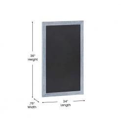 Blue Magnetic Wall Mounted Chalkboard by Carnegy Avenue -Carnegy Avenue Sales blue carnegy avenue boards easels cga hgwa 513540 bl hd 1f 1000