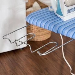 4-Leg Ironing Board with Retractable Iron Rest by Honey-Can-Do 9 4-Leg Ironing Board with Retractable Iron Rest by Honey-Can-Do -Carnegy Avenue Sales blue honey can do ironing boards brd 09486 4f 1000
