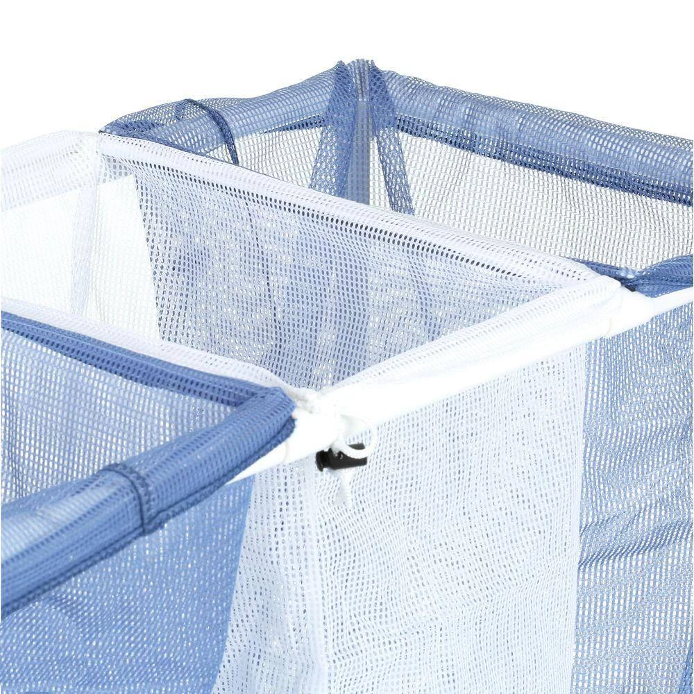 3-Bag Mesh Laundry Sorter Hamper by Honey-Can-Do 7 3-Bag Mesh Laundry Sorter Hamper by Honey-Can-Do - Image 5