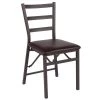 Brown Fabric Seat Metal Frame Folding Chair by Carnegy Avenue 1 Brown Fabric Seat Metal Frame Folding Chair by Carnegy Avenue -Carnegy Avenue Sales brown carnegy avenue folding chairs cga bd 245165 br hd 64 1000