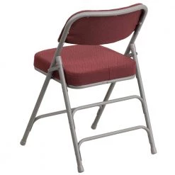 Burgundy Metal Folding Chair (4-Pack) by Carnegy Avenue -Carnegy Avenue Sales burgundy carnegy avenue folding chairs cga aw 229148 bu hd 66 1000