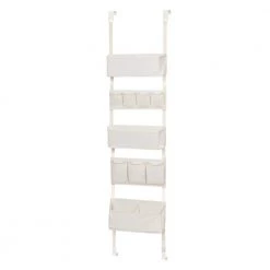 4-Hook Over-The-Door Accessory Rack by Honey-Can-Do