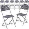 Charcoal Metal Folding Chair (Set of 8) by Carnegy Avenue -Carnegy Avenue Sales charcoal carnegy avenue folding chairs cga le 211462 ch hd 64 1000