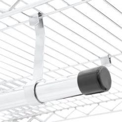 48 in. x 68 in. Heavy Duty Steel Rolling Closet Garment Rack in Chrome by Honey-Can-Do -Carnegy Avenue Sales chrome honey can do clothes racks shf 01567 a0 1000