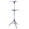 28.5 in. W x 73.5 in. H Chrome Steel Collapsible Tripod Clothes Drying Rack (2-Tier) by Honey-Can-Do -Carnegy Avenue Sales chrome honey can do drying racks dry 09220 64 1000