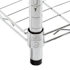 Chrome 3-Tier Heavy Duty Adjustable Steel Garage Storage Shelving Unit (35.98 in. W x 36.61 in. H x 14.02 in. D) by Honey-Can-Do -Carnegy Avenue Sales chrome honey can do freestanding shelving units shf 09367 fa 1000