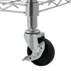 Rolling Laundry Clothes Rack with Shelves, Chrome by Honey-Can-Do 15 Rolling Laundry Clothes Rack with Shelves, Chrome by Honey-Can-Do -Carnegy Avenue Sales chrome honey can do laundry baskets shf 04272 1d 1000