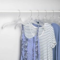 Clear Plastic Shirt and Dress Hangers 24-Pack by Honey-Can-Do 7 Clear Plastic Shirt and Dress Hangers 24-Pack by Honey-Can-Do -Carnegy Avenue Sales clear honey can do hangers hng 09026 31 1000