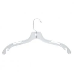 Clear Plastic Shirt and Dress Hangers 24-Pack by Honey-Can-Do