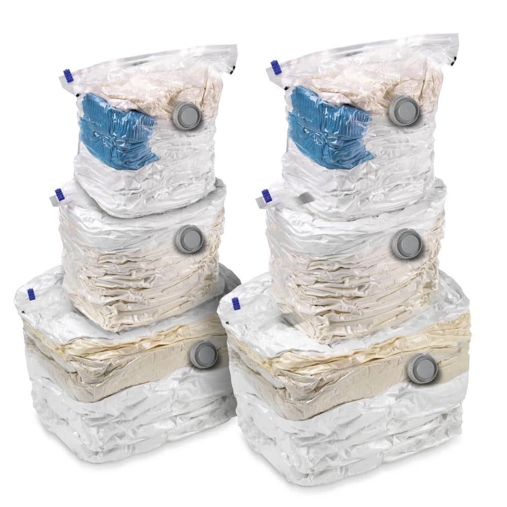 Vacuum Pack Cube Combo Kit (6-Pack) by Honey-Can-Do 5 Vacuum Pack Cube Combo Kit (6-Pack) by Honey-Can-Do - Image 3