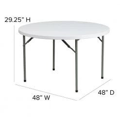 48 in. Granite White Plastic Tabletop Metal Frame Folding Table by Carnegy Avenue 13 48 in. Granite White Plastic Tabletop Metal Frame Folding Table by Carnegy Avenue -Carnegy Avenue Sales granite white carnegy avenue folding tables cga flf 19717 gr hd fa 1000