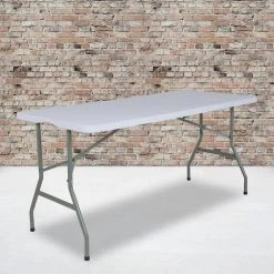 28.25 in. x 27.25 in. Granite White Plastic Waterproof Folding Table by Carnegy Avenue -Carnegy Avenue Sales granite white carnegy avenue folding tables cga rb 244750 gr hd 31 1000
