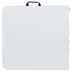 4-ft Granite White Plastic Adjustable Bi-Fold Folding Table (1 Pack) by Carnegy Avenue 17 4-ft Granite White Plastic Adjustable Bi-Fold Folding Table (1 Pack) by Carnegy Avenue -Carnegy Avenue Sales granite white carnegy avenue folding tables cga rb 487020 gr hd 1f 1000