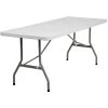 72 in. Granite White Plastic Tabletop Metal Frame Folding Table by Carnegy Avenue -Carnegy Avenue Sales granite white carnegy avenue folding tables cga rb 5442 gr hd 64 1000