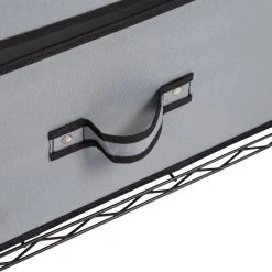 70 in. H x 45 in. W x 18 in. D Gray Polyester and Steel Portable Closet with 2 Drawers by Honey-Can-Do 16 70 in. H x 45 in. W x 18 in. D Gray Polyester and Steel Portable Closet with 2 Drawers by Honey-Can-Do -Carnegy Avenue Sales gray black honey can do portable closets wrd 09199 76 1000