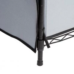 70 in. H x 45 in. W x 18 in. D Gray Polyester and Steel Portable Closet with 2 Drawers by Honey-Can-Do 15 70 in. H x 45 in. W x 18 in. D Gray Polyester and Steel Portable Closet with 2 Drawers by Honey-Can-Do -Carnegy Avenue Sales gray black honey can do portable closets wrd 09199 fa 1000