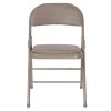 Gray Metal Folding Chair (2-Pack) by Carnegy Avenue -Carnegy Avenue Sales gray carnegy avenue folding chairs cga bd 275053 gr hd 64 1000