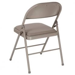 Gray Metal Folding Chair (2-Pack) by Carnegy Avenue -Carnegy Avenue Sales gray carnegy avenue folding chairs cga bd 275053 gr hd 66 1000