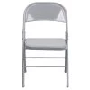 Gray Metal Folding Chair (2-Pack) by Carnegy Avenue 1 Gray Metal Folding Chair (2-Pack) by Carnegy Avenue -Carnegy Avenue Sales gray carnegy avenue folding chairs cga rb 275032 gr hd 64 1000